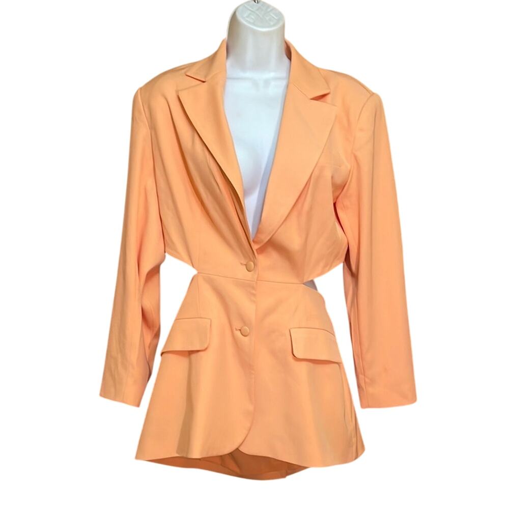 NWT. Future Collective Peach Jacket. S